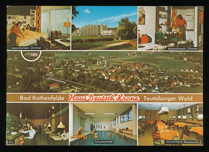 536875 Ak Haus Deutsch Krone Bad Rothenfelde Ebay